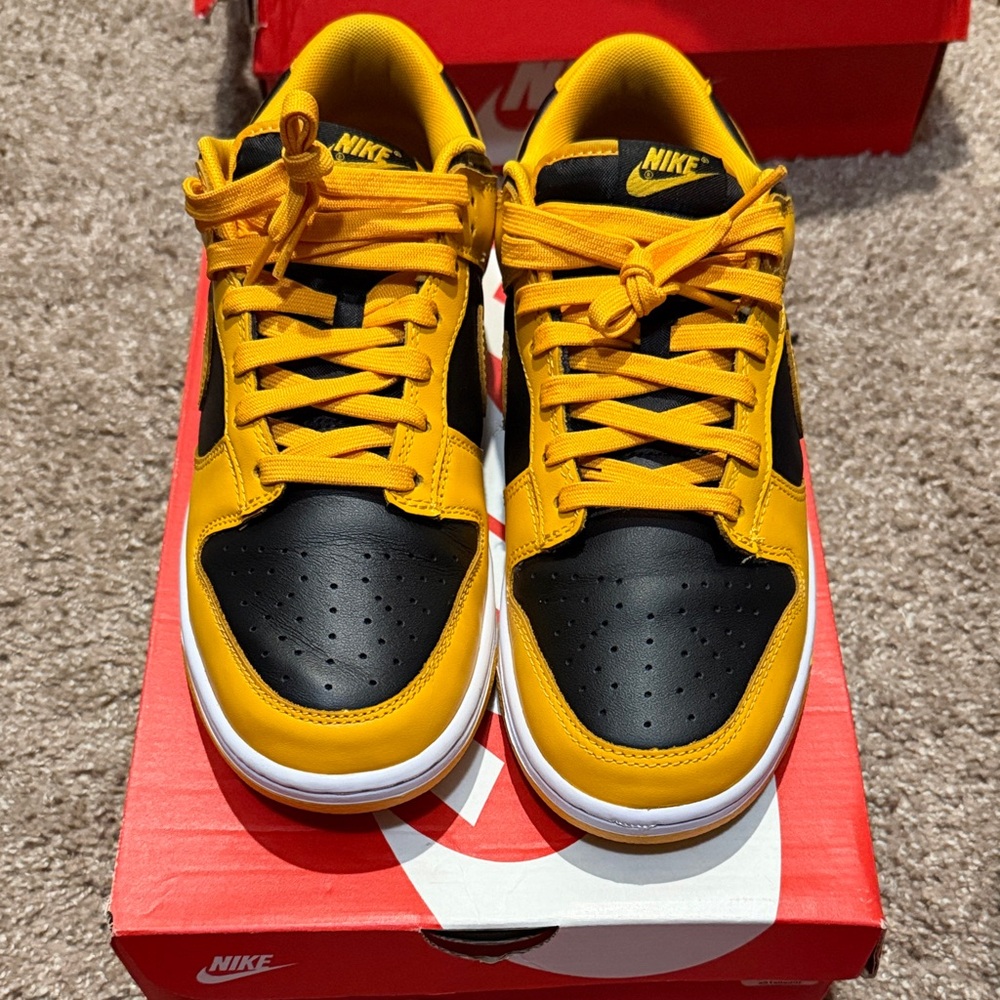 Nike Black and Yellow Athletic Shoes